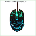 10% Rabatt Cool Design Bunte 6D LED verdrahtete optische Gaming Maus (M-65)